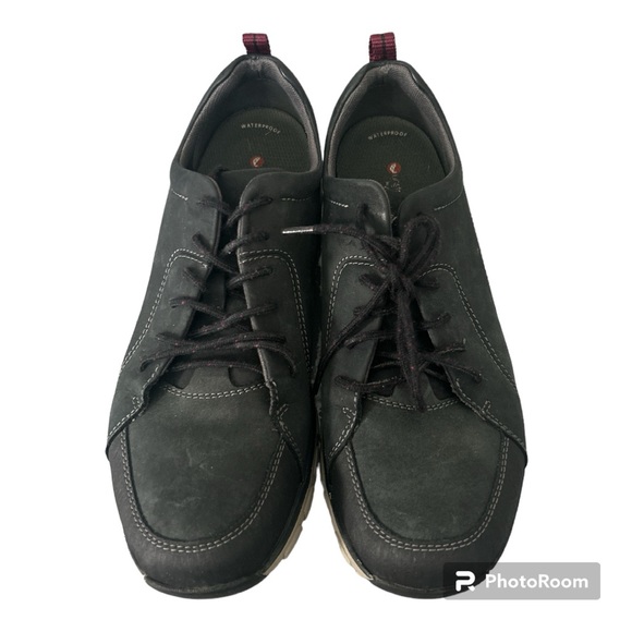 Clarks Wave 2.0 Lace Black Nubuck/Textile Combination - Picture 3 of 4